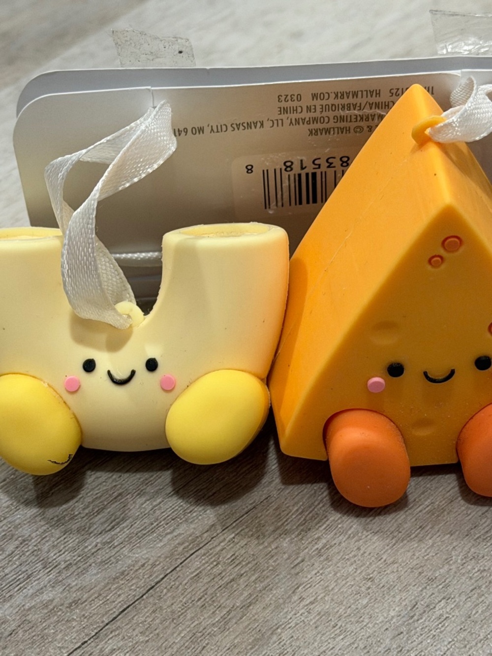 Hallmark Better Together Mac & Cheese Ornament Set NEW